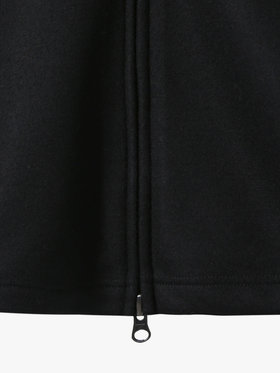 HOMME メンズ メンズ ウール 長袖 ジップアップ カーディガン ”Ziggy” ブラック