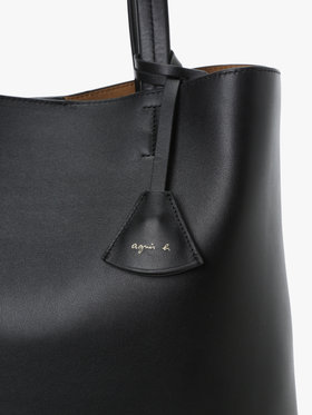 VOYAGE ウィメンズ バッグ＆ウォレット レザー ラージ トートバッグ ABS03-02 ブラック