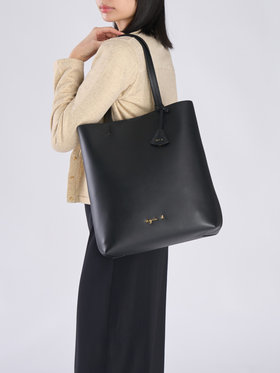 VOYAGE ウィメンズ バッグ＆ウォレット レザー ラージ トートバッグ ABS03-02 ブラック