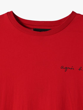 ENFANT ガールズ 【Outlet】S179 E ROBE キッズ ロゴワンピース レッド