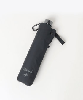 HOMME メンズ AB01 PARAPLUIE ロゴ折り畳み傘 ブラック