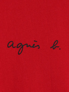 ENFANT ガールズ 【Outlet】S179 E ROBE キッズ ロゴワンピース レッド