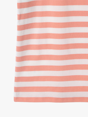 ENFANT ユニセックス 【Outlet】【キッズ】agnes b. x HELLY HANSEN マリンボーダーTシャツ オレンジ系その他