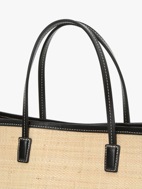 VOYAGE ウィメンズ バッグ＆ウォレット ラフィア ミディアム トートバッグ WAX35-02 オフホワイト