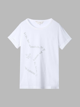 To b. by agnès b. 【Outlet】TO B. スターTシャツ ホワイト