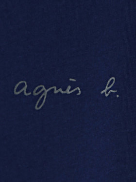 ENFANT ガールズ 【Outlet】S179 E ROBE キッズ ロゴワンピース ネイビー