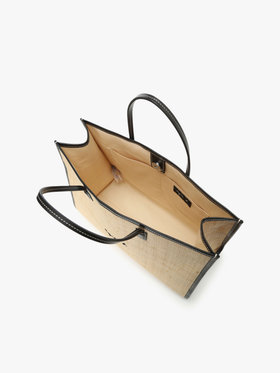 VOYAGE ウィメンズ バッグ＆ウォレット ラフィア ミディアム トートバッグ WAX35-02 オフホワイト