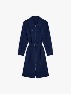 FEMME ウィメンズ 【Outlet】UAX5 ROBE ワンピース ネイビー