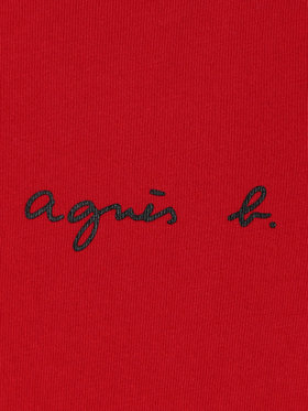 ENFANT ベビー 【Outlet】S179 L ROBE ベビー ロゴワンピース レッド