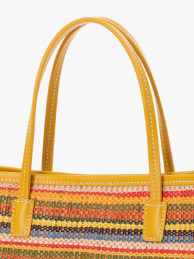 VOYAGE ウィメンズ バッグ＆ウォレット ラフィア ミディアム トートバッグ WAX35-02 イエロー