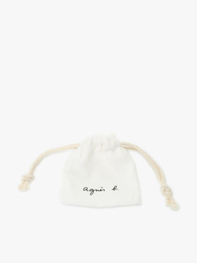 FEMME ウィメンズ 【Outlet】H925 "b." ロゴ 2チェーン ピアス "Iconic - thin and tiny" ゴールド