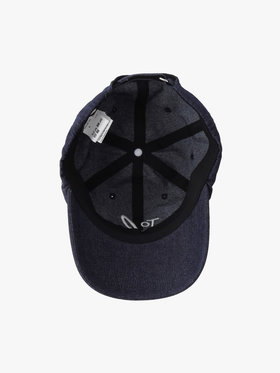 To b. by agnès b. ロゴ刺繍 キャップ ネイビー