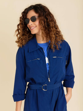 FEMME ウィメンズ 【Outlet】UAX5 ROBE ワンピース ネイビー