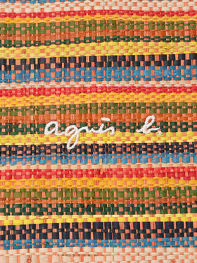 VOYAGE ウィメンズ バッグ＆ウォレット ラフィア ミディアム トートバッグ WAX35-02 イエロー