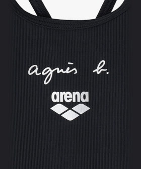 FEMME ウィメンズ agnes b. x arena フィットネスセパレート 水着 ブラック