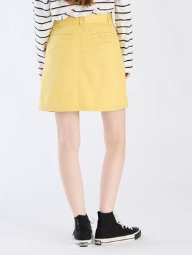 To b. by agnès b. 【Outlet】コットンツイルミニスカート イエロー