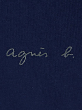 ENFANT ベビー 【Outlet】S179 L ROBE ベビー ロゴワンピース ネイビー