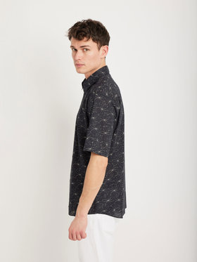 HOMME メンズ IDR1 CHEMISE シャツ ブラック