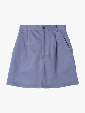 To b. by agnès b. 【Outlet】コットンツイルミニスカート ブルー