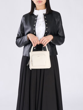 VOYAGE ウィメンズ バッグ＆ウォレット レザー 2way トートバッグ "Angele" ABS13ー01 ホワイト系その他