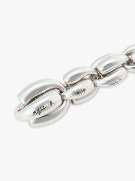 FEMME ウィメンズ 【Outlet】チェーン ピアス "Iconic - Hollow Silver Chain" シルバー
