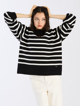 To b. by agnès b. 【Outlet】スポンジニットプルオーバー ブラック系その他