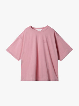 To b. by agnès b. 【Outlet】ニューロゴショートボーイズTシャツ ブラウン系その他