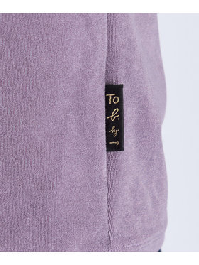 To b. by agnès b. 【Outlet】パイル タートルネック プルオーバー パープル