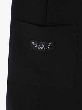 ENFANT ガールズ 【Outlet】M435 E ROBE キッズ サロペットプレッション ブラック