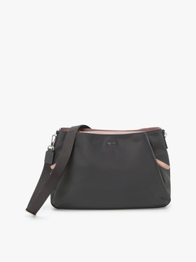 VOYAGE ウィメンズ バッグ＆ウォレット ナイロン 2way ミディアム ショルダーバッグ "Origami" ABS07-02 グレー