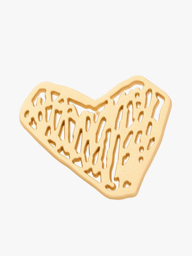 FEMME ウィメンズ ハート ピンバッジ ゴールド