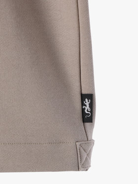 HOMME メンズ メンズ オーガニックコットン メルトン 長袖 カーディガンプレッション ”Yvan” ベージュ