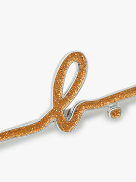 FEMME ウィメンズ 【Outlet】AQ13 BARRETTE B. バレッタ オレンジ系その他