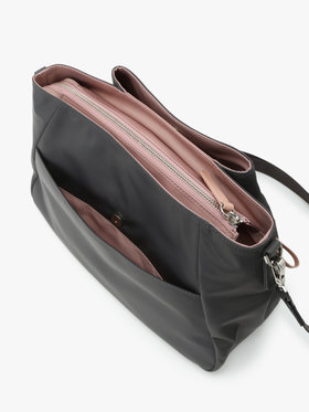 VOYAGE ウィメンズ バッグ＆ウォレット ナイロン 2way ミディアム ショルダーバッグ "Origami" ABS07-02 グレー