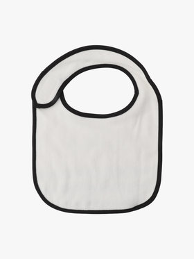 ENFANT ベビー ベビー ロゴ＆ボーダースタイ ホワイト×ブラック