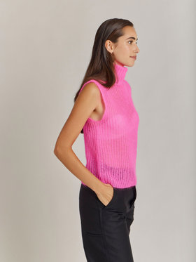 FEMME ウィメンズ 【Outlet】LF25 PULLOVER プルオーバー ピンク