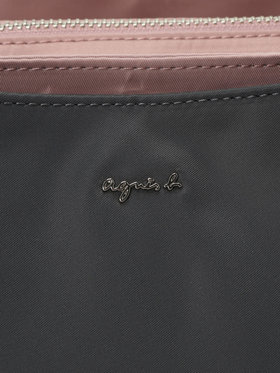 VOYAGE ウィメンズ バッグ＆ウォレット ナイロン 2way ミディアム ショルダーバッグ "Origami" ABS07-02 グレー