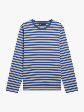 HOMME メンズ 【Outlet】J008 TS ボーダーTシャツ ブルー×グレー