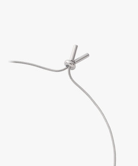 To b. by agnès b. フラワー チョーカー シルバー