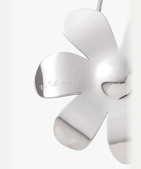 To b. by agnès b. フラワー チョーカー シルバー