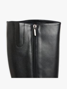 FEMME ウィメンズ レザー ロングブーツ ”Helly” ブラック