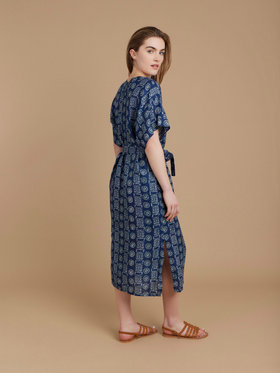 FEMME ウィメンズ 【Outlet】IDJ5 ROBE ワンピース ブルー系その他