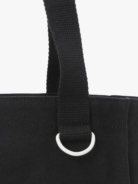 To b. by agnès b. コットン ロゴ ミニ トートバッグ ブラック