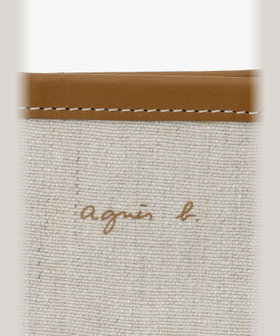 VOYAGE ウィメンズ バッグ＆ウォレット リネン 2way トートバッグ ABX01-01 キャメル