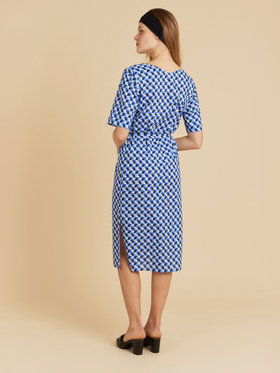 FEMME ウィメンズ 【Outlet】IDJ0 ROBE ワンピース ブルー系その他