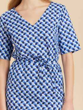 FEMME ウィメンズ 【Outlet】IDJ0 ROBE ワンピース ブルー系その他