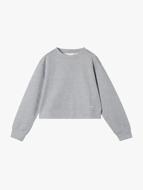 To b. by agnès b. 【Outlet】グリッター ジャージー スウェットプルオーバー グレー