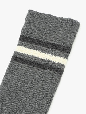 HOMME メンズ メンズ ソックス グレー