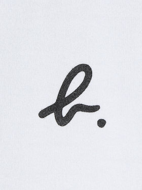 ENFANT ベビー ベビー ロゴ ボーダー コットン 半袖 ボディスーツ 2枚組 ホワイト