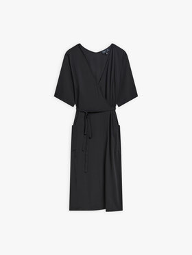 FEMME ウィメンズ 【Outlet】US38 ROBE ワンピース ブラック